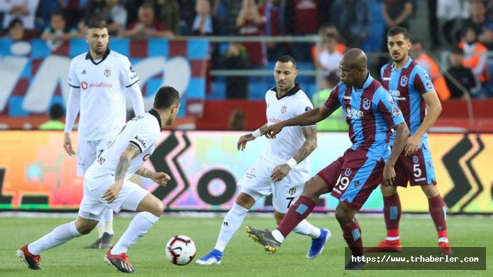 Trabzonspor - Beşiktaş maçı özet ve golleri