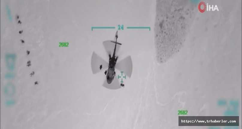 TSK'dan Irak Kuzeyi Hakurk bölgesine pençe operasyonu! video izle