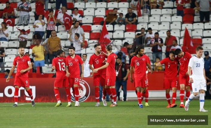 Türkiye Yunanistan maçı özet ve golleri