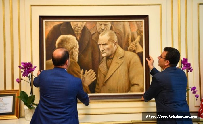 AK Partili Ahmet Hamdi Çamlı'dan İBB'deki Atatürk tablosuna tepki çeken yorum