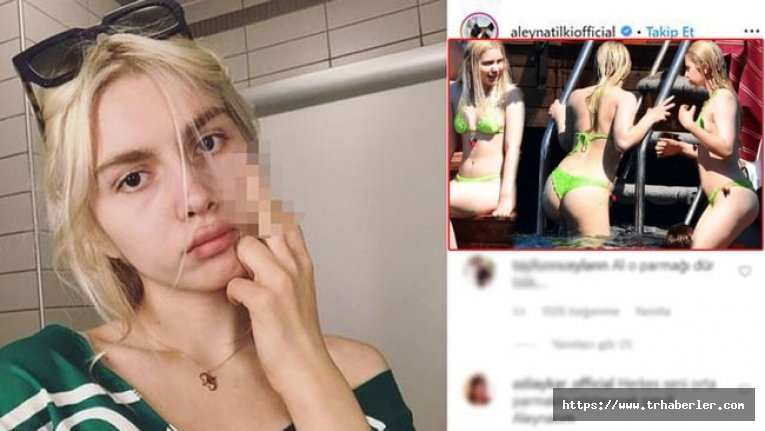 Aleyna Tilki'den skandal paylaşım