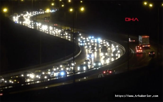 Bayram sonrasI trafik yoğunluğu sürüyor! video izle