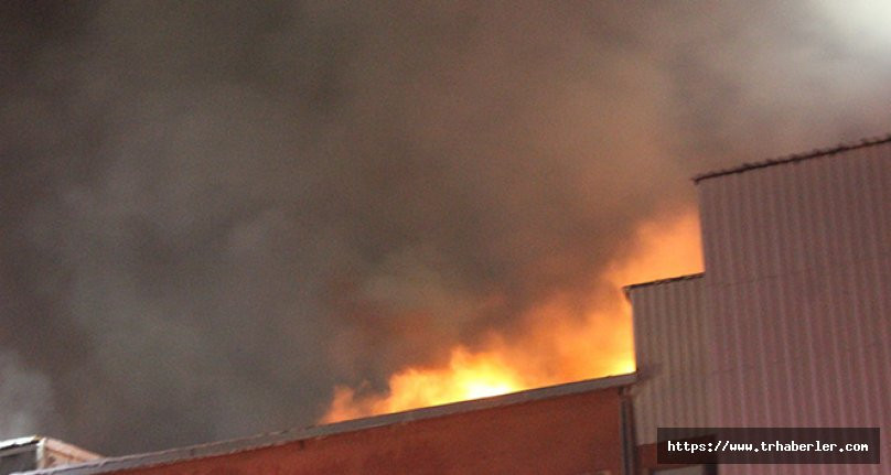 Büyükçekmece'de fabrika yangını: 4 kişi hayatını kaybetti! video izle