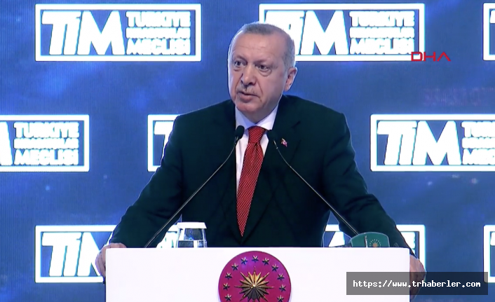 Cumhurbaşkanı Erdoğan: 'İhracatçılarımız döviz alırken binde 1'lik kambiyo vergisi ödemeyecek' video izle