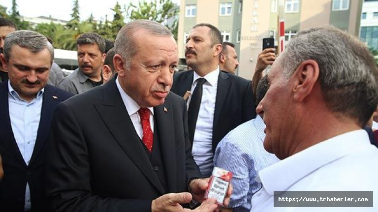 Cumhurbaşkanı Erdoğan, vatandaşın paketini alarak sigarayı bırakmasını istedi!