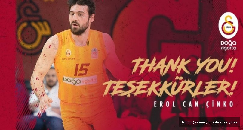 Galatasaray, Erol Can Çinko ile yollarını ayırdı