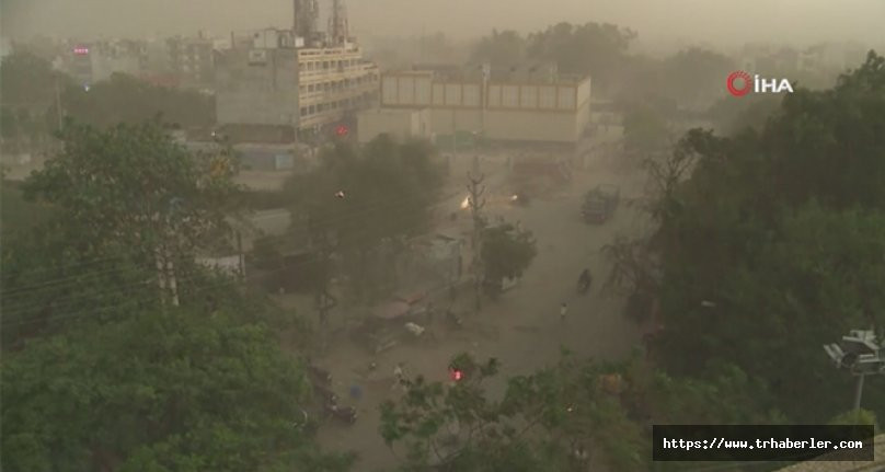 Hindistan'da kum fırtınası felaketi: 19 ölü, 49 yaralı!