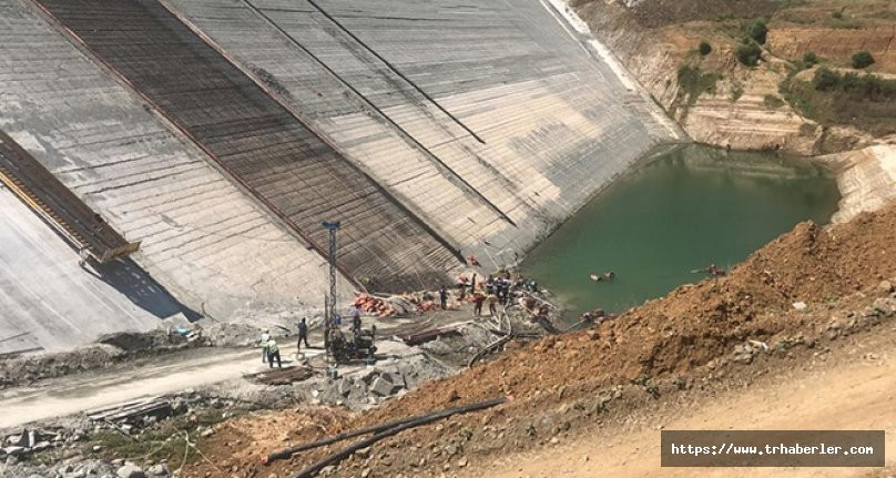 İnşaatı devam eden barajda feci ölüm!