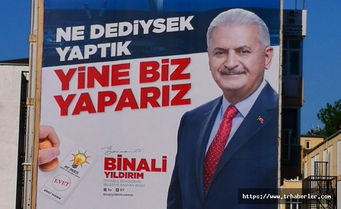 İstanbul seçiminde Ak Parti'den Binali Yıldırım tek başına mücadele edecek!
