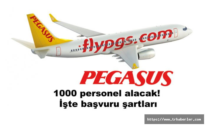 Pegasus Havayolları 1000 personel alacak! İşte başvuru şartları