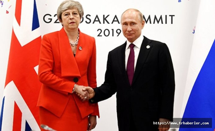 Putin ile May arasındaki görüşme G20 Liderler Zirvesi'ne damga vurdu!