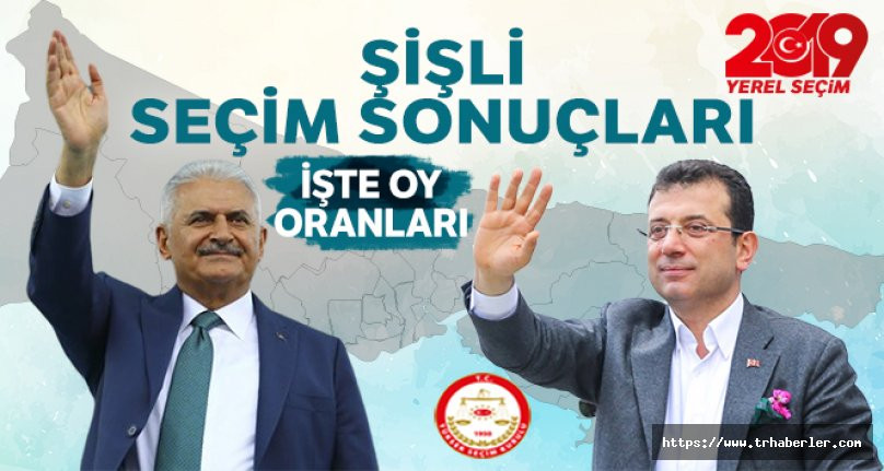 Şişli Seçim Sonuçları | 23 Haziran 2019 İstanbul Seçim Sonuçları
