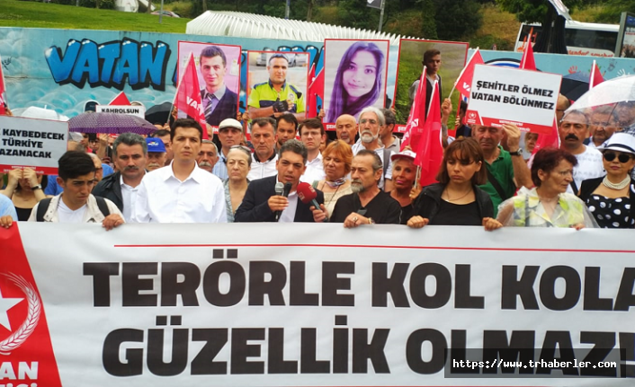 Vatan Partisi İstanbul adayı Yücel: Terörle kol kola güzellik olmaz!