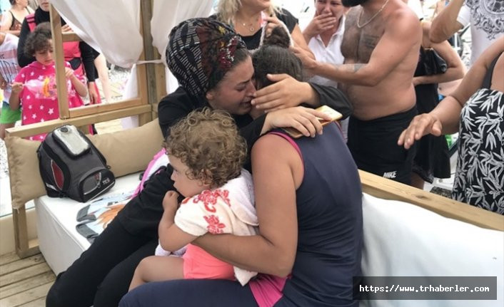 Antalya'da bir anneyi gözyaşlarına boğan anlar!