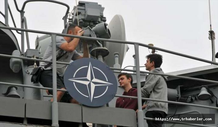 Bulgaristan'da Türk gemisi dikkat çekti