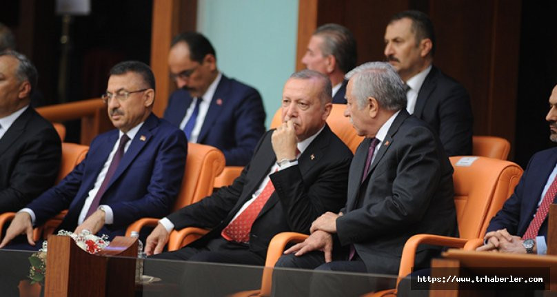 Cumhurbaşkanı  Recep Tayyip Erdoğan 15 Temmuz özel oturuma katıldı