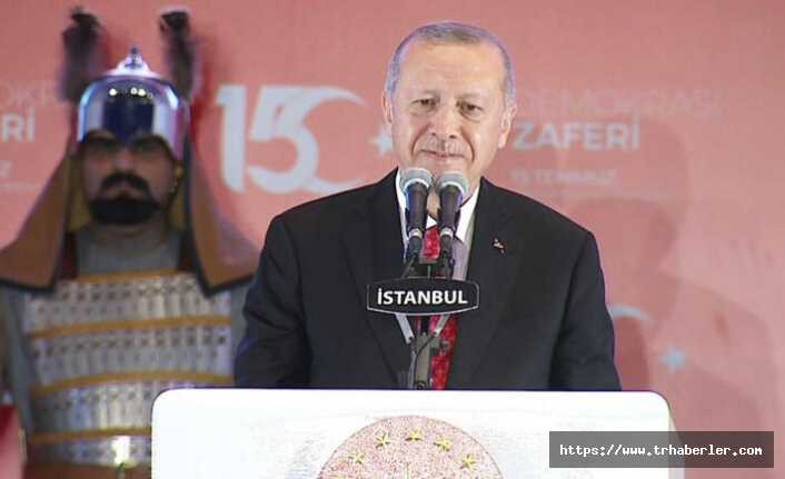Cumhurbaşkanı Erdoğan: O müptezeller Türkiye'yi ele geçiremeyecekler!