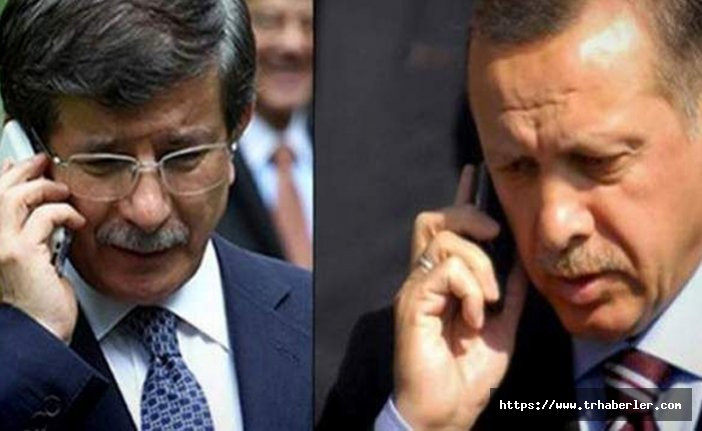Erdoğan ile Davutoğlu telefon görüşmesi: Konuşmalar yapıyormuşsun, parti kuruyormuşsun