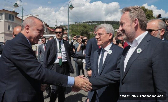 Erdoğan'ın Saraybosna'ya inişi sırasında gerginlik yaşandı!