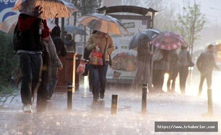 Meteoroloji'den İstanbul ve birçok ilçesi için kuvvetli yağış uyarısı !