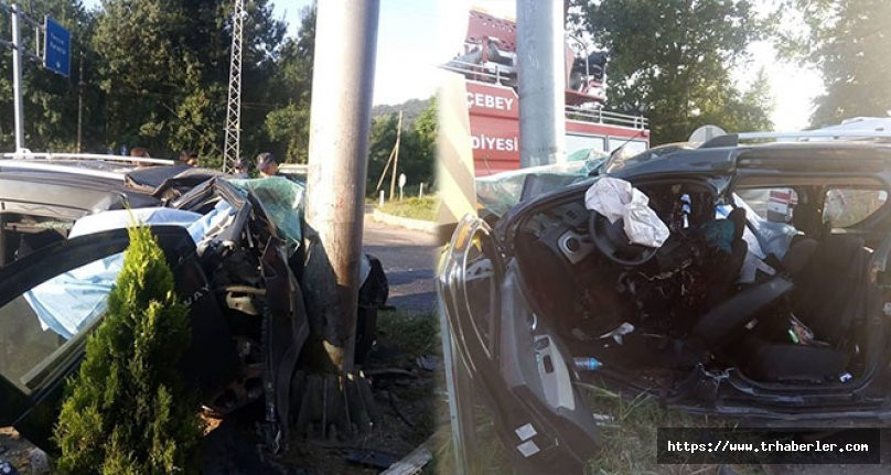 Zonguldak'ta feci kaza: 2 ölü, 4 yaralı!