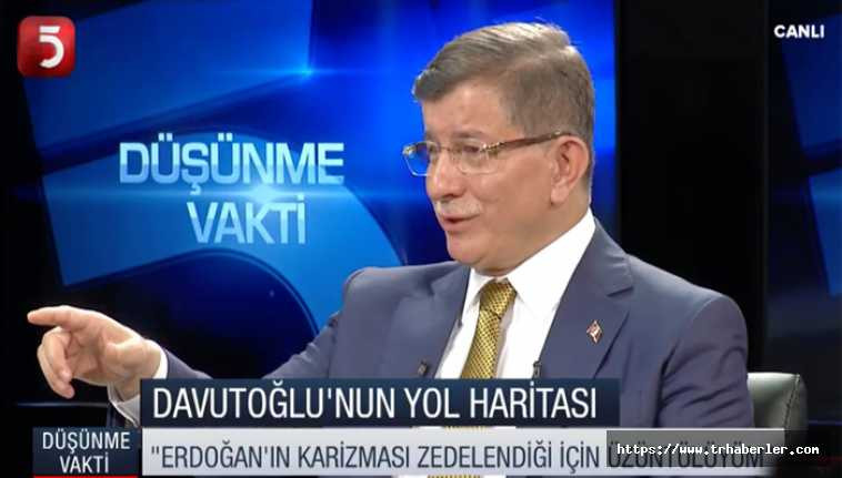 Biz trenden inmedik, itildik diyen Ahmet Davutoğlu yeni parti kuracak mı? Ahmet Davutoğlu Canlı yayında açıkladı!