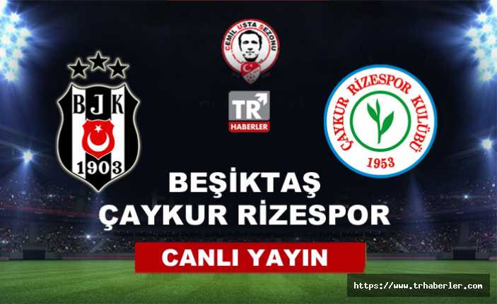 Beşiktaş : 1 Çaykur Rizespor: 1 ( MAÇ SONUCU )