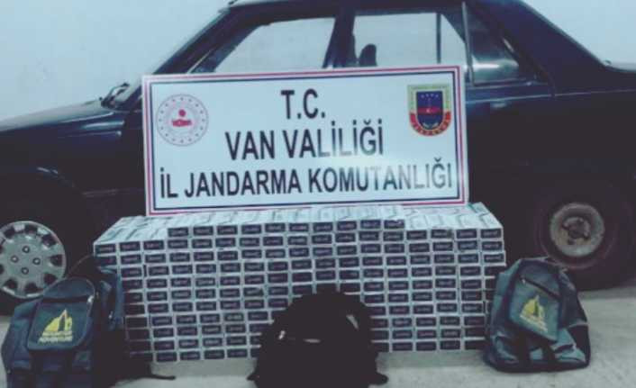 Erciş’te 3 bin 500 paket kaçak sigara ele geçirildi