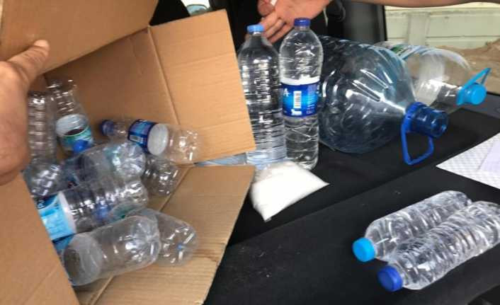 Kırşehir’de içki operasyonu 2.5 litre kaçak içki ele geçirildi