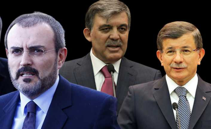 Mahir Ünal'dan Gül ve Davutoğlu'na tepki