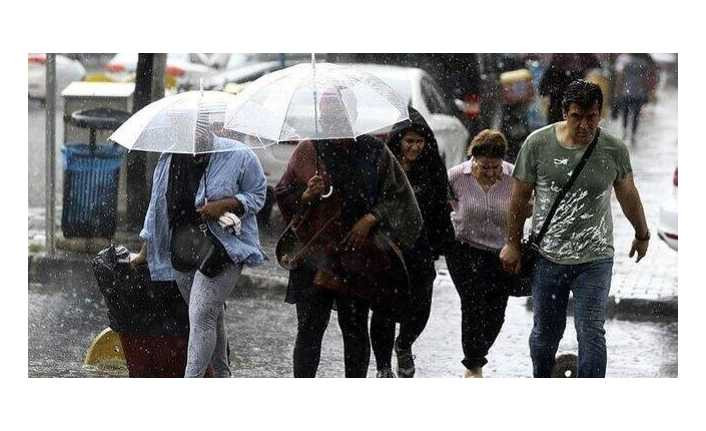 Meteoroloji'den sağanak yağış uyarısı geldi