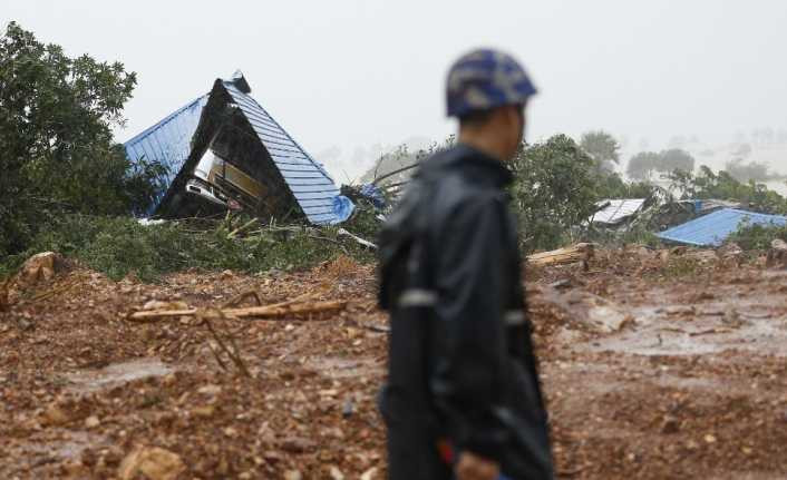 Myanmar’da toprak kayması:  29 ölü
