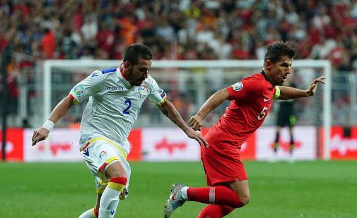 2020 Avrupa Futbol Şampiyonası Elemeleri: Türkiye: 0 - Andorra: 0 (İlk yarı)