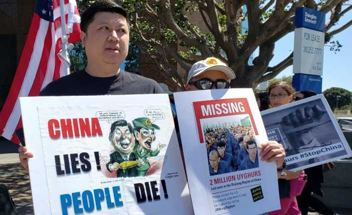 ABD’de Çin’in Doğu Türkistan’daki zulmü protesto edildi