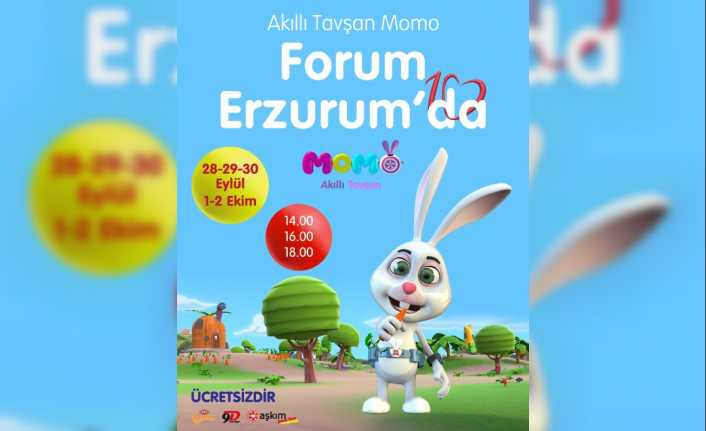 Akıllı Tavşan Momo Forum Erzurum’da