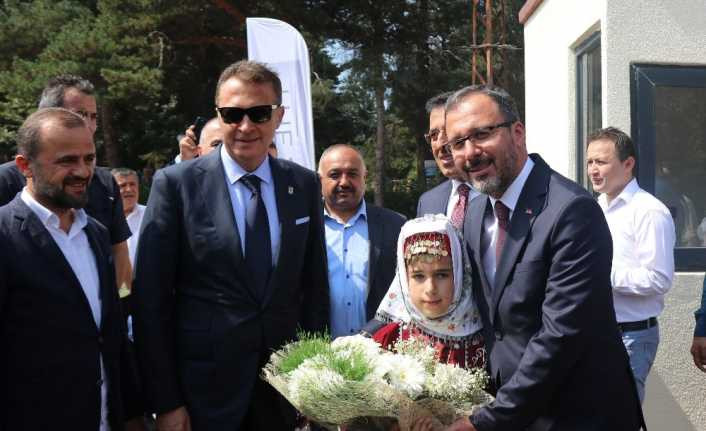 Beşiktaş’ın Gerede’deki tesisi törenle açıldı