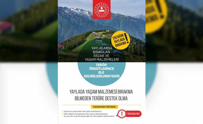 Bitlis Valiliğinden yaylacılara uyarı