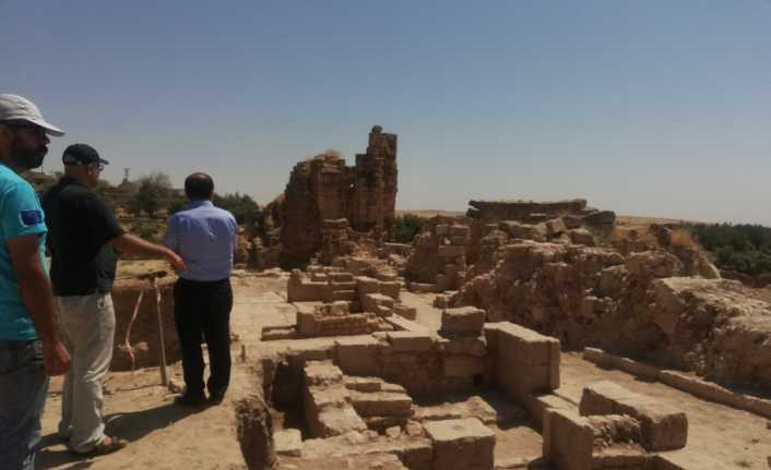 Dara Antik Kenti’nde tarihi surlar gün yüzüne çıkarılıyor