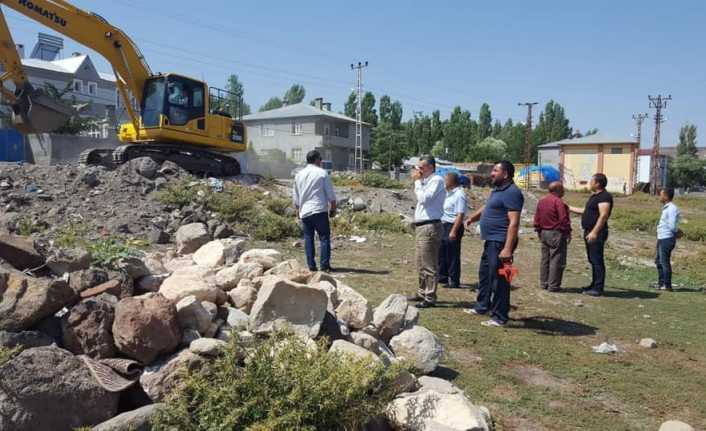 Digor Belediyesi alt yapı çalışmaları yapıyor