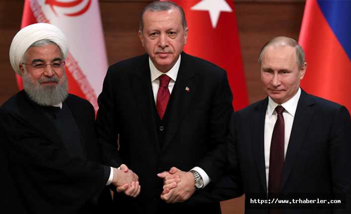 Erdoğan, Putin ve Ruhani üçlü zirve için Çankaya'da