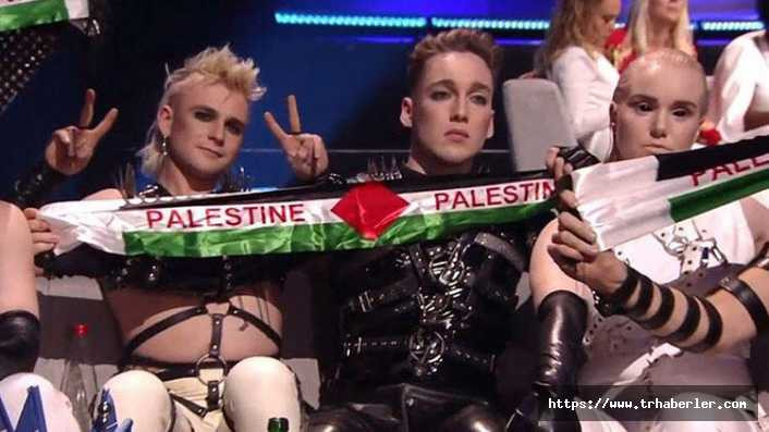 Filistin bayrağı açan İzlanda'ya ceza şoku !