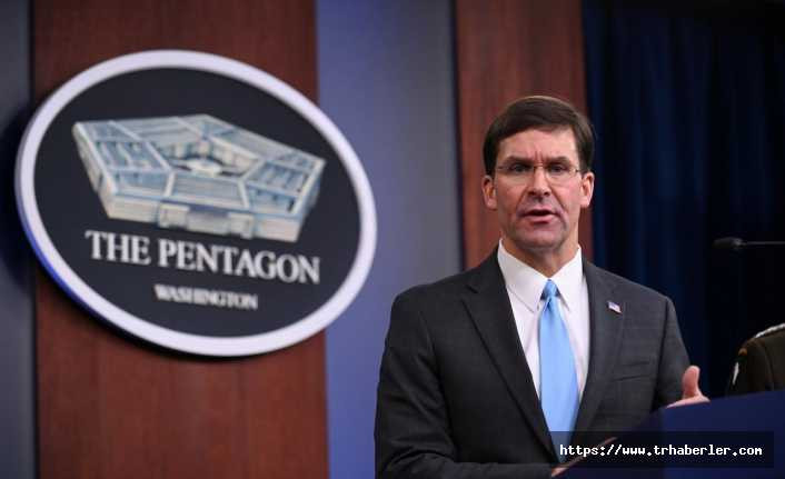 ABD Savunma Bakanı Esper: Petrol yatakları için Suriye'de birlik bırakacağız