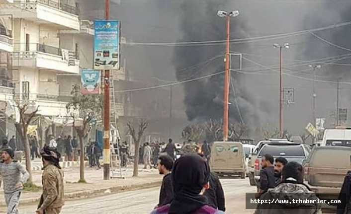 Afrin'de intihar saldırısı! Ölü ve yaralılar var...