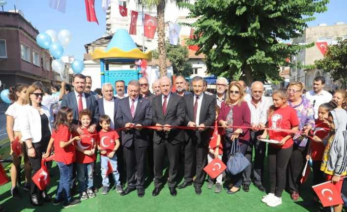 Akdeniz Belediyesinden Camişerif Mahallesine yeni park