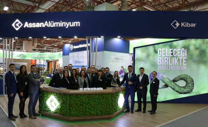 Assan Alüminyum, sürdürülebilirliğe odaklanan iş süreçlerini ALUEXPO Fuarı’nda tanıttı