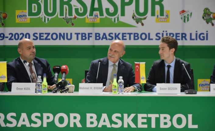 Basketbolda yeni heyecan Frutti Extra Bursaspor