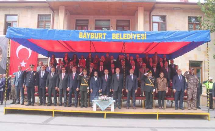 Bayburt’ta Cumhuriyet Bayramı coşkuyla kutlandı