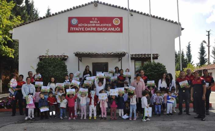 Büyükşehir’den miniklere’ Yangın Boyama’ kitabı