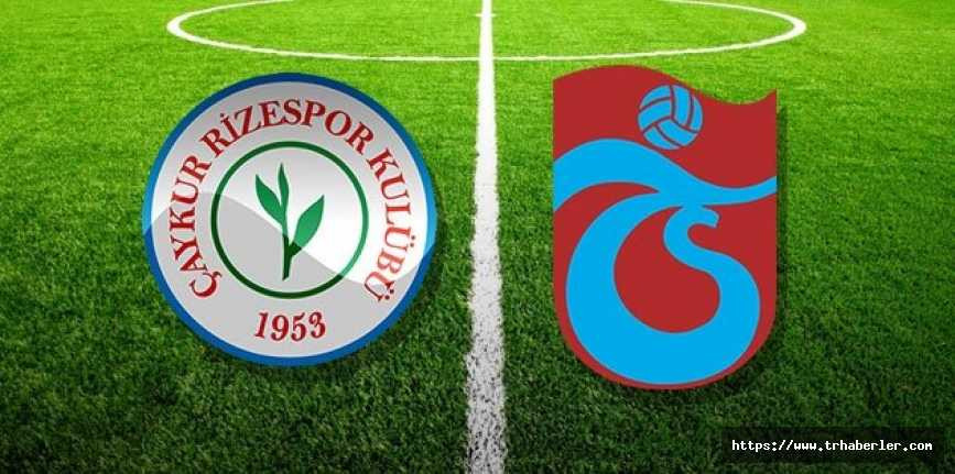 Çaykur Rizespor - Trabzonspor maçı canlı izle - Şifresiz canlı yayın maç izle