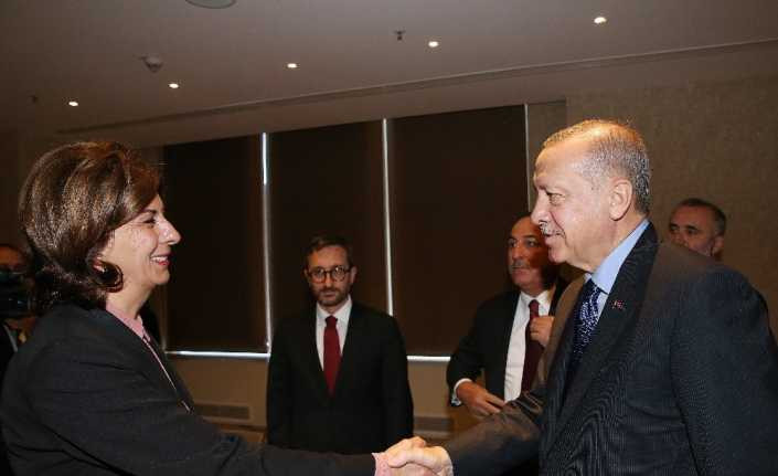 Cumhurbaşkanı Erdoğan, belediye başkanlarını kabul etti